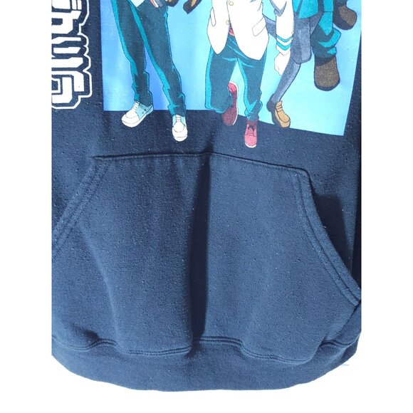 My Hero Academia Hoodie Black With Character Anime Pullover Sweatshirt Unisex Si - Picture 8 of 10